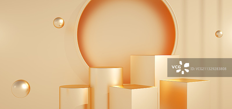 金色创意电商场景图片素材