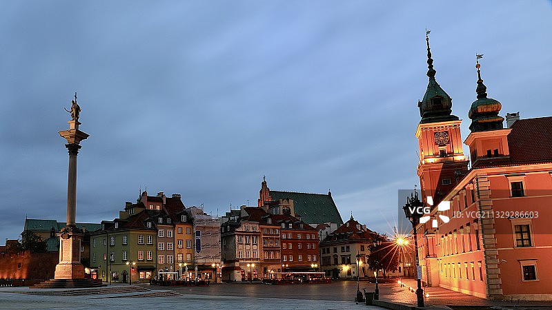 华沙王宫城堡图片素材