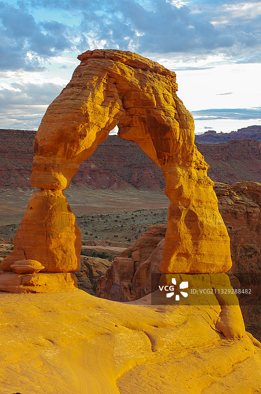 夕阳下的拱门 (Arches N.P. in Sunset)图片素材