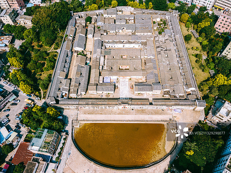深圳大万世居航拍图片素材