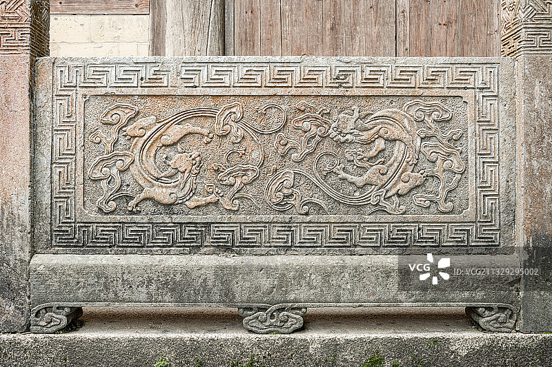罗东舒祠 黄山 安徽黄山歙县呈坎古村落罗东舒祠古建筑景观图片素材
