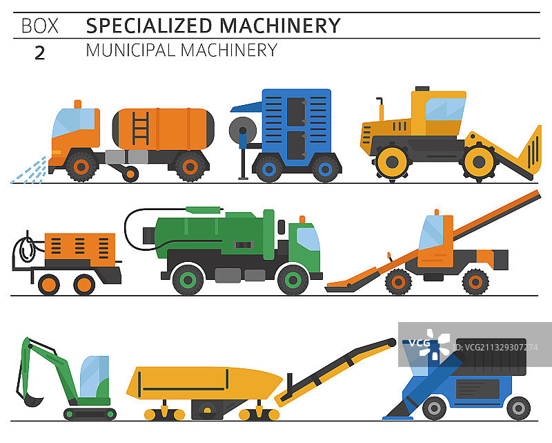 特殊工业道路和市政机械图片素材