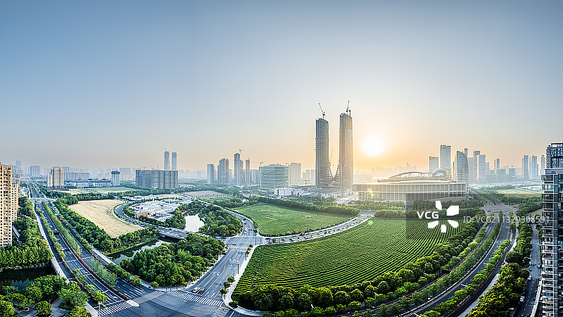 杭州奥体博览城图片素材