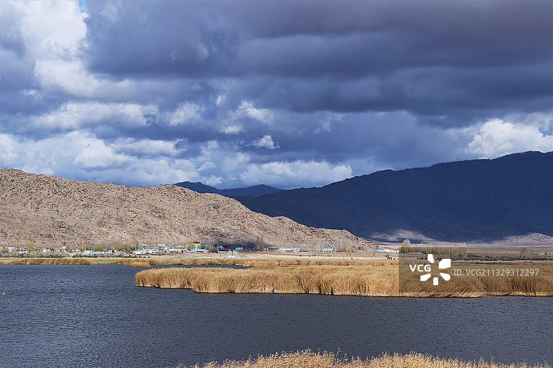 新疆 秋季的可可苏里图片素材