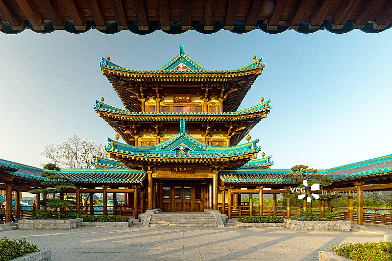 金陵小城.凌霄台图片素材