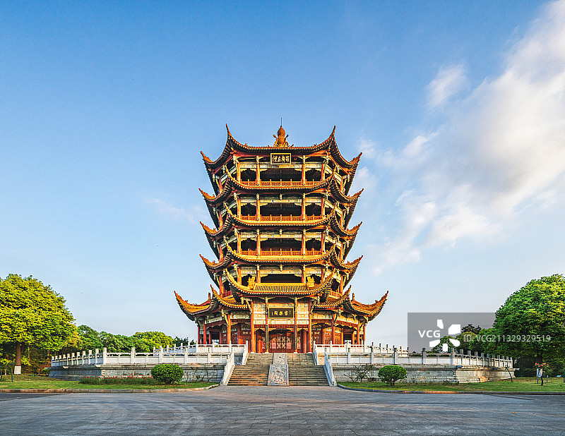 四川省绵阳市游仙区富乐山公园富乐阁图片素材