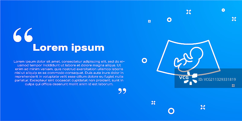 白色线条超声波信标图标图片素材