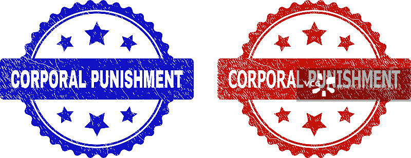 使用腐蚀的玫瑰花结进行体罚图片素材