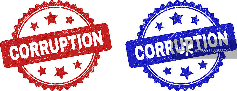 带有污迹的腐败花环印章图片素材