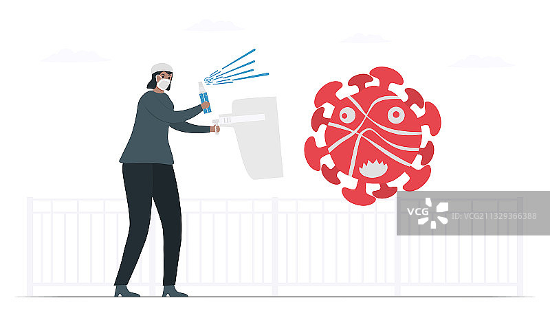 坚强战斗的女人图片素材