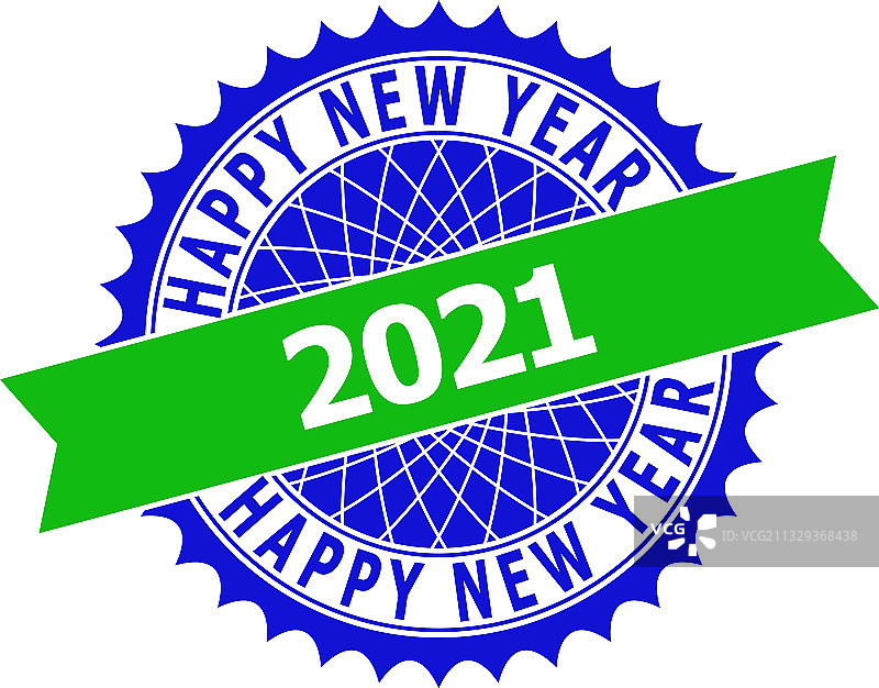 2021新年快乐双色简洁图案模板图片素材