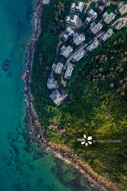 海边房子图片素材