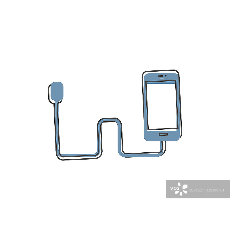 手机充电图标图片素材