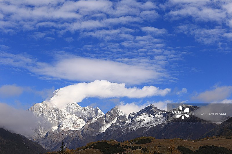 四川阿坝 四姑娘山图片素材