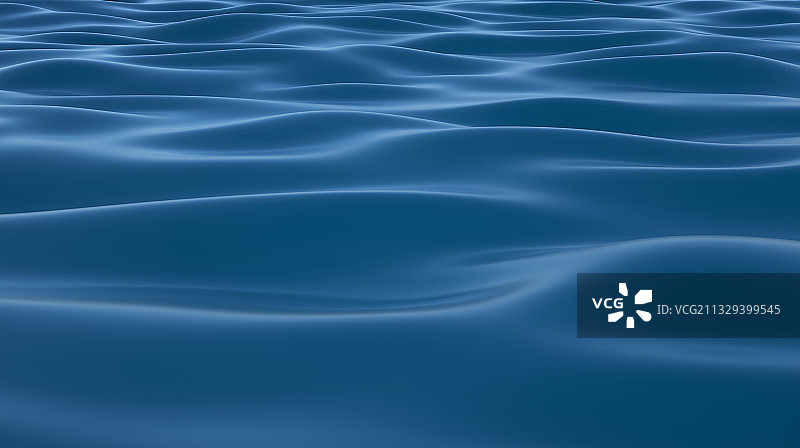 蓝色宁静水面湖面图片素材