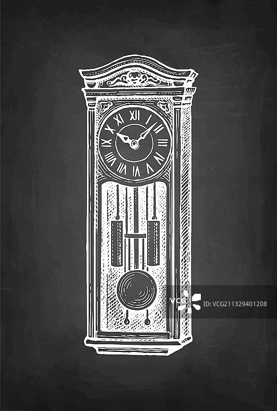 复古摆钟图片素材