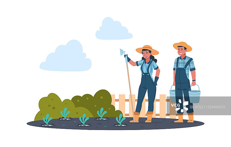 农业卡通农民人物图片素材