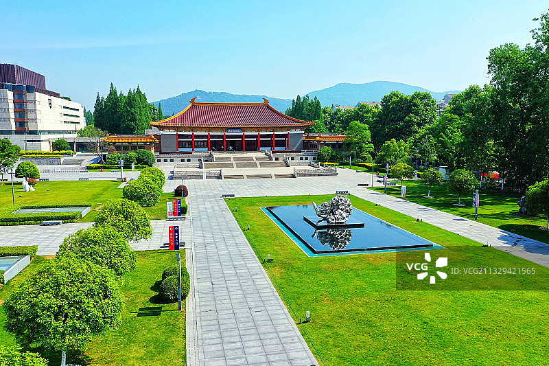 中国三大博物馆之一的南京博物院图片素材