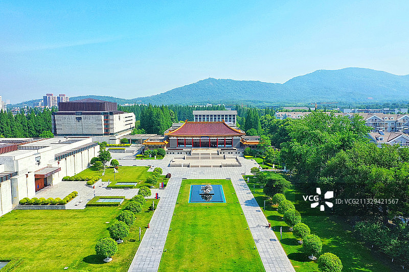 中国三大博物馆之一的南京博物院图片素材