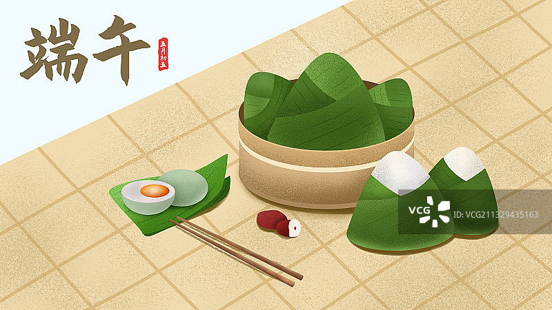 端午节插画图片素材