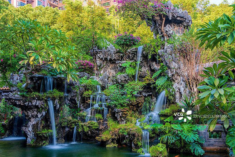 中国广东佛山顺德清晖园图片素材