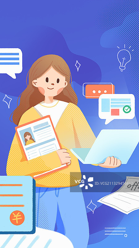 求职招聘主题图片素材