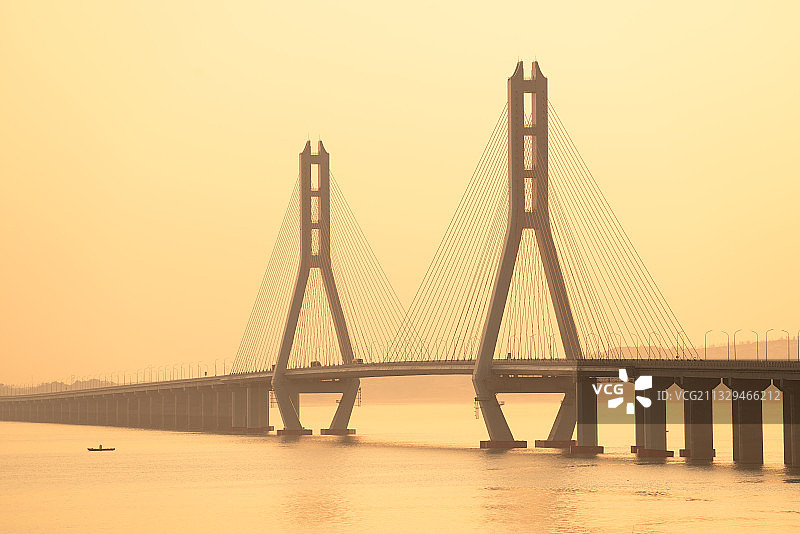 鄱阳湖大桥图片素材