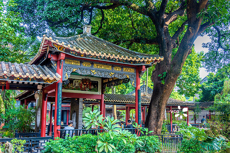 中国广东佛山顺德清晖园图片素材