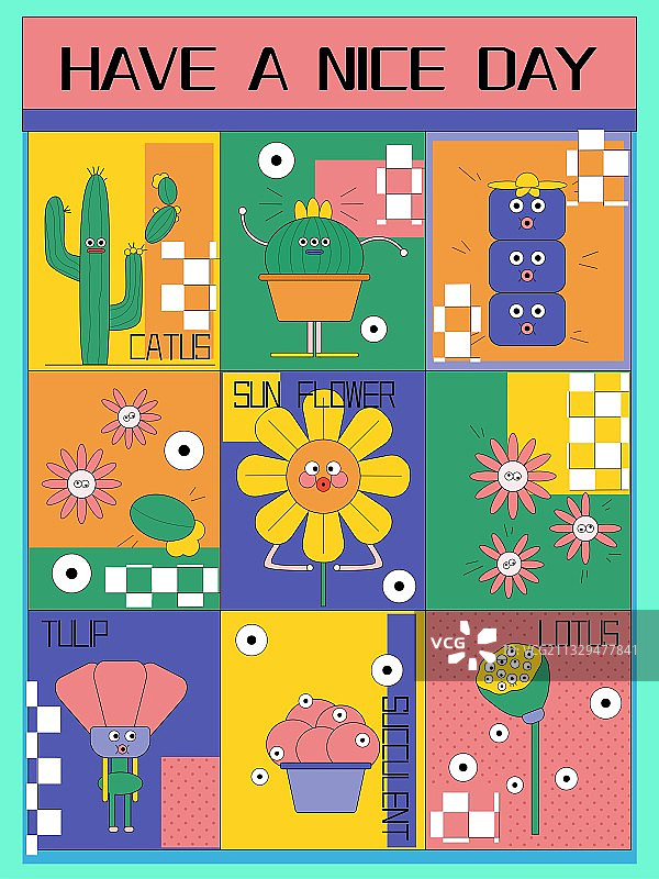 植物插画图片素材