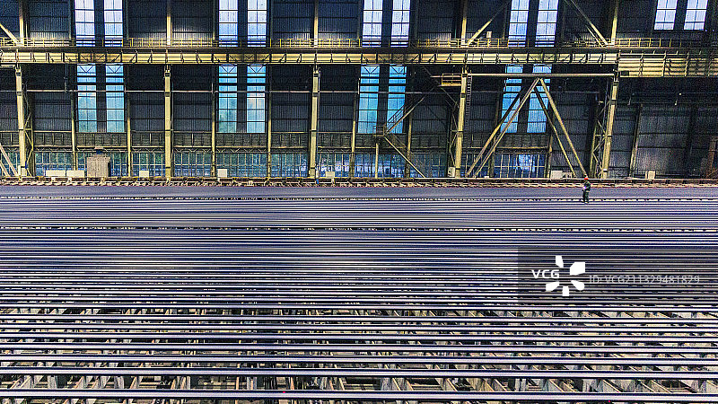 铁路铁轨生产线图片素材