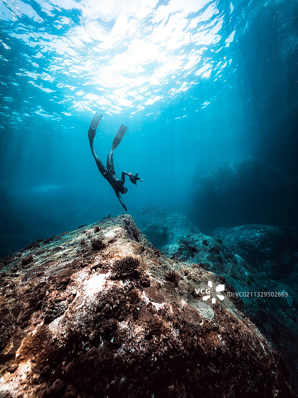 Freediver图片素材