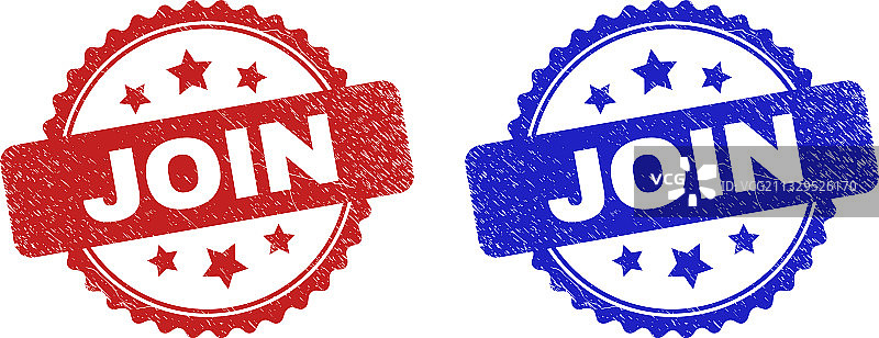 带有纹理表面的花环水印图片素材