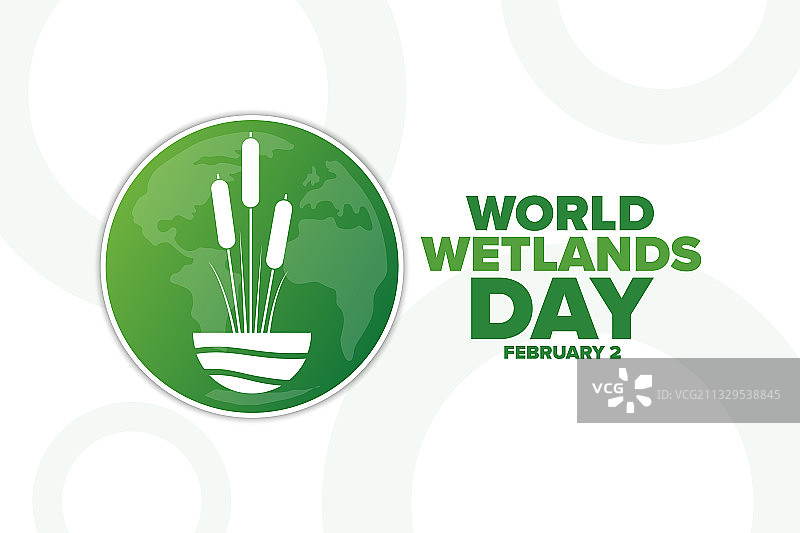 世界湿地日2月2日节日概念图片素材