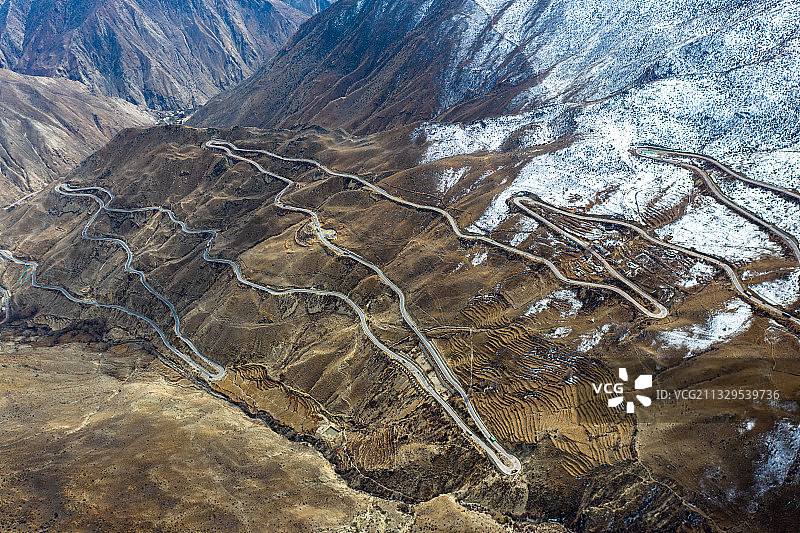 怒江72拐图片素材