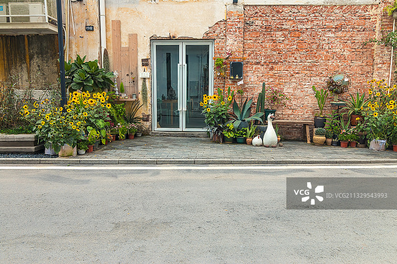 乡村道路图片素材
