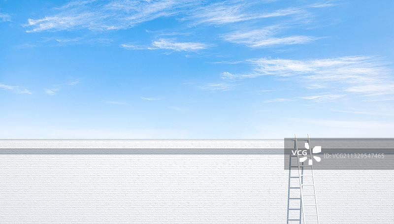 蓝天白云商务背景墙图片素材