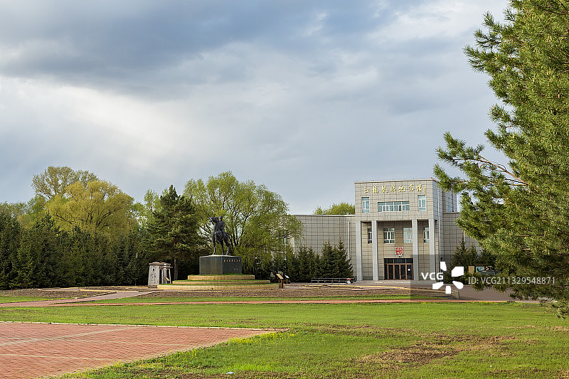 江桥抗战纪念馆，黑龙江省，齐齐哈市，江桥抗战图片素材
