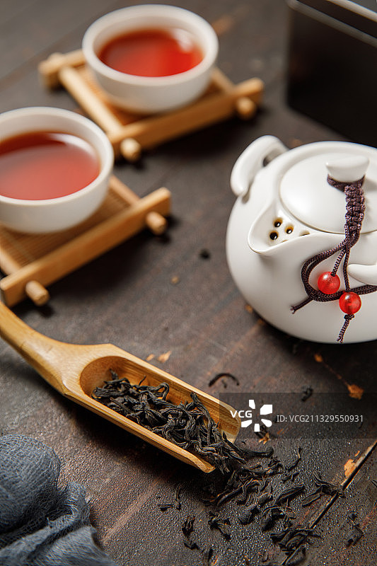 中国武夷山红茶正山小种图片素材