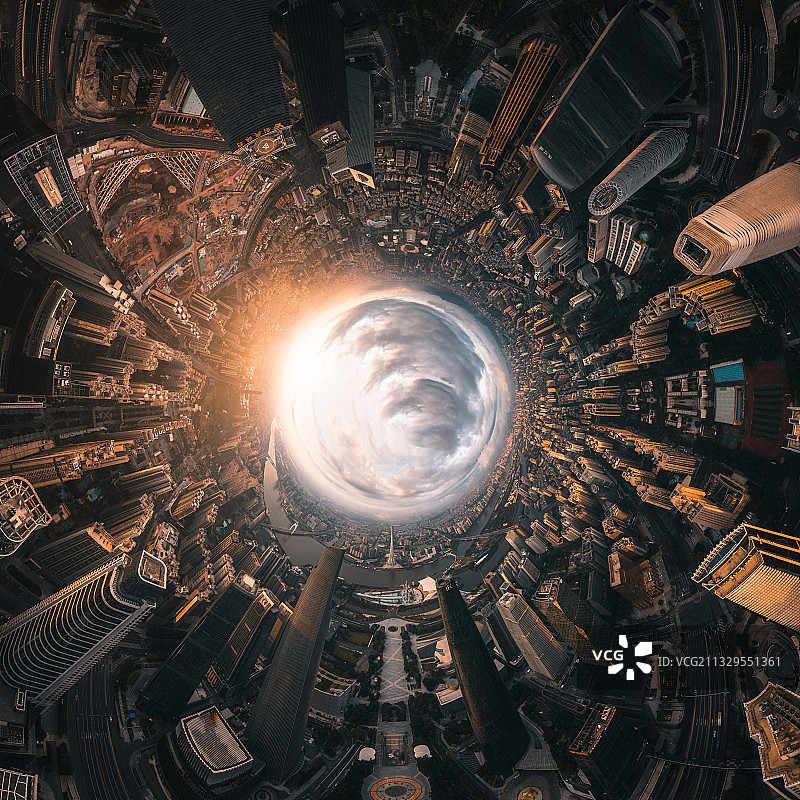 魔幻城市图片素材