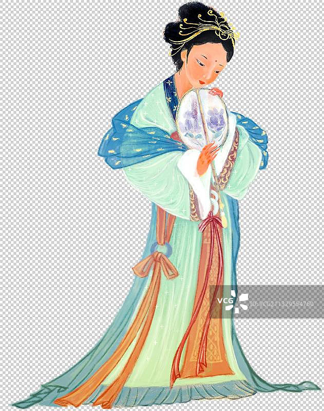 汉服小姐姐图片素材