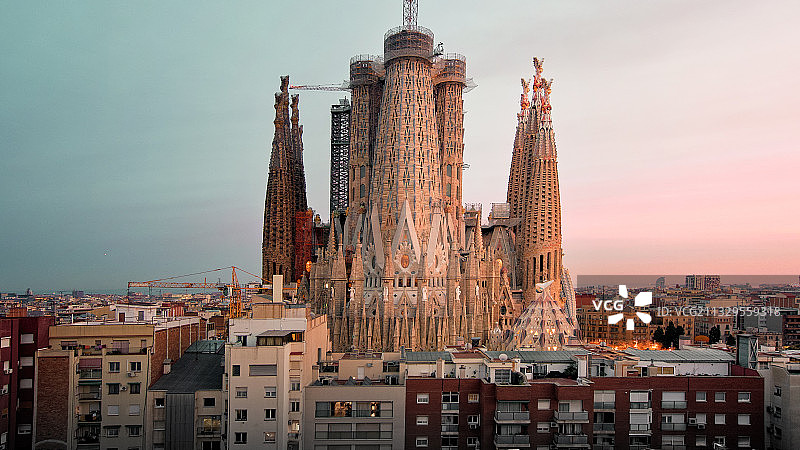 圣家堂大教堂图片素材