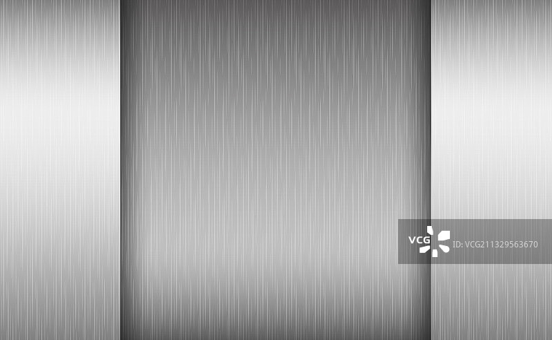 带有反射的银色金属纹理全景图片素材