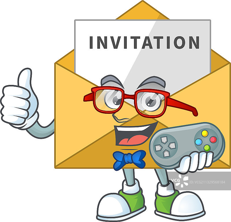游戏邀请函图片素材