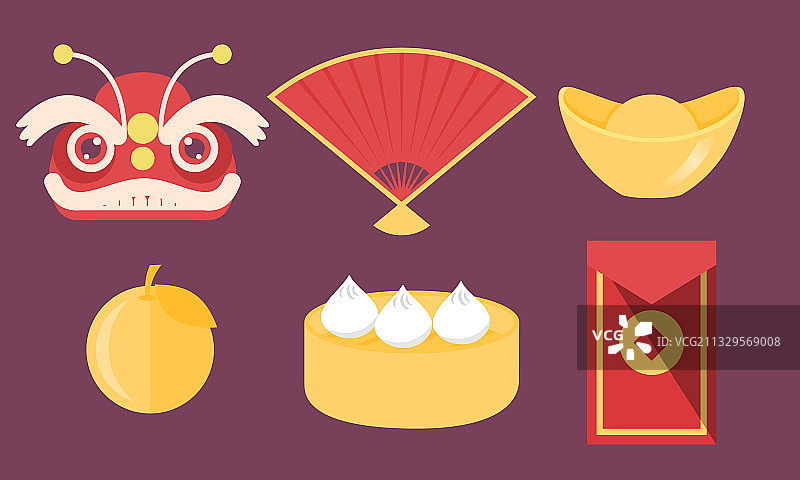 儿童新年贺卡图片素材