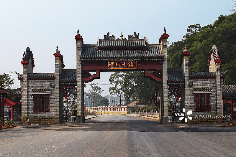 中国 广西 贺州 昭平 黄姚古镇图片素材