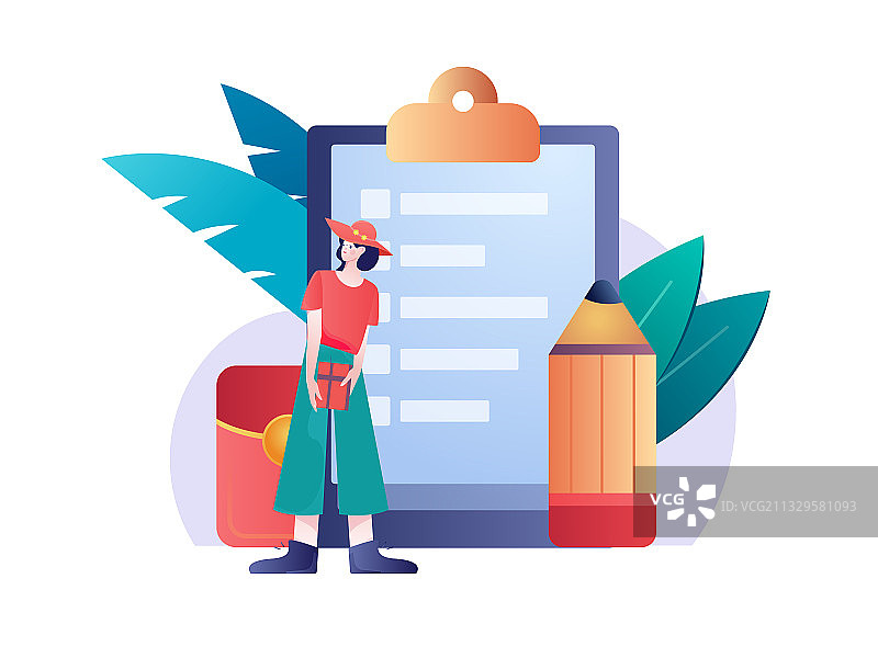 邀请好友进行问卷调查人物互联网背景矢量图片素材