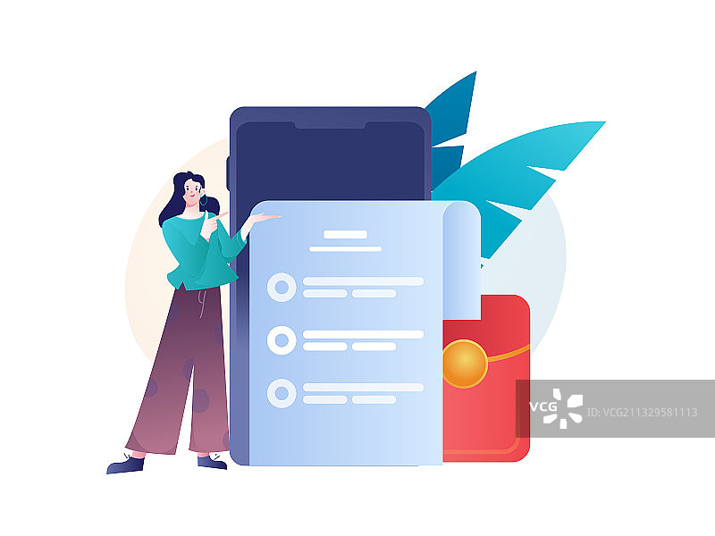 邀请好友进行问卷调查人物互联网背景矢量图片素材