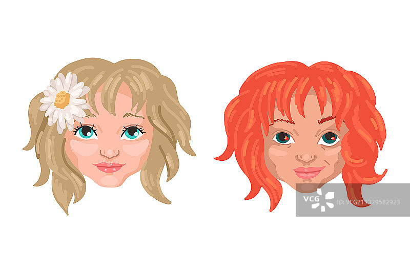 善与恶的双面儿童图片素材