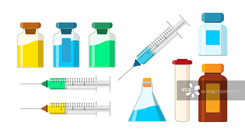 医疗用品：注射器图片素材