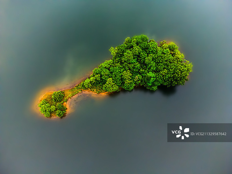 南湖岛屿图片素材